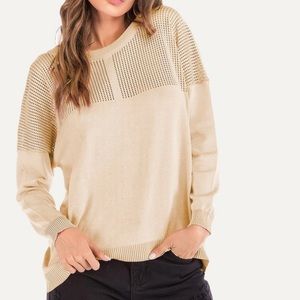 SHEIN cream sweater